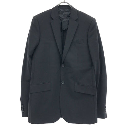 Balenciaga Tailored Jacket & Trousers Pants Set Suit Black 44