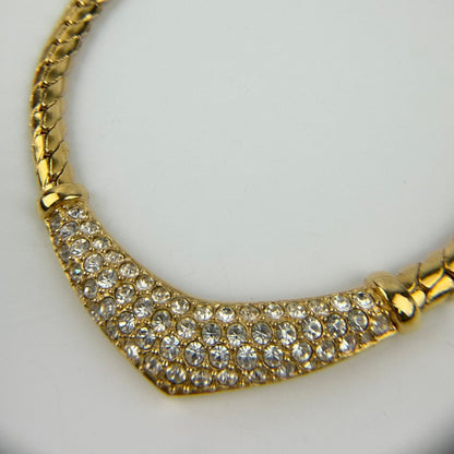 Dior Necklace Gold Vintage — view 3