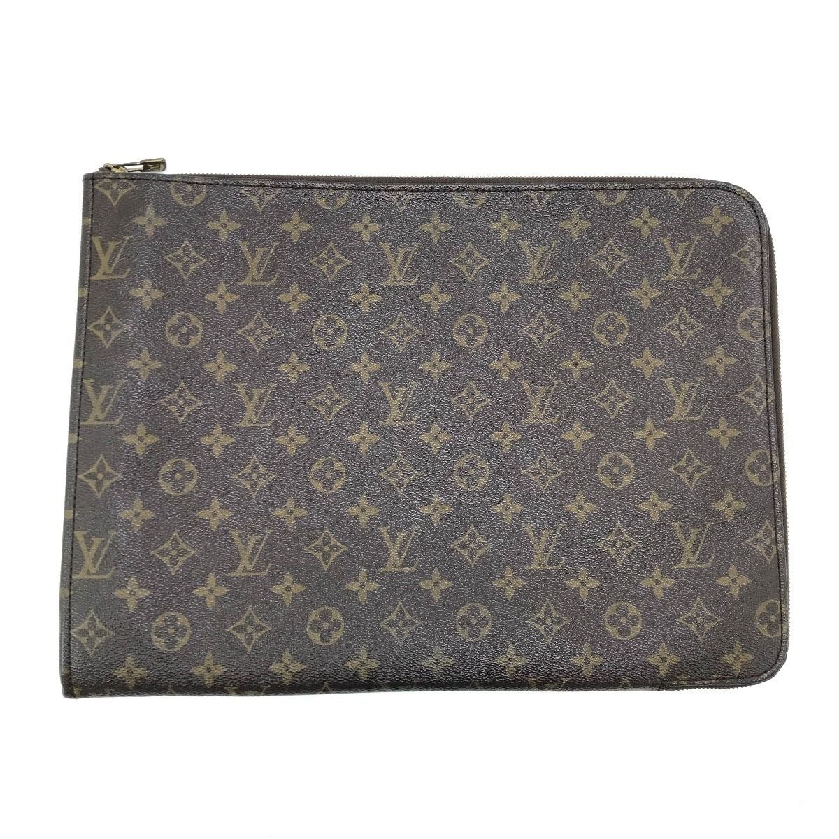 Louis Vuitton Monogram Document Case Brown