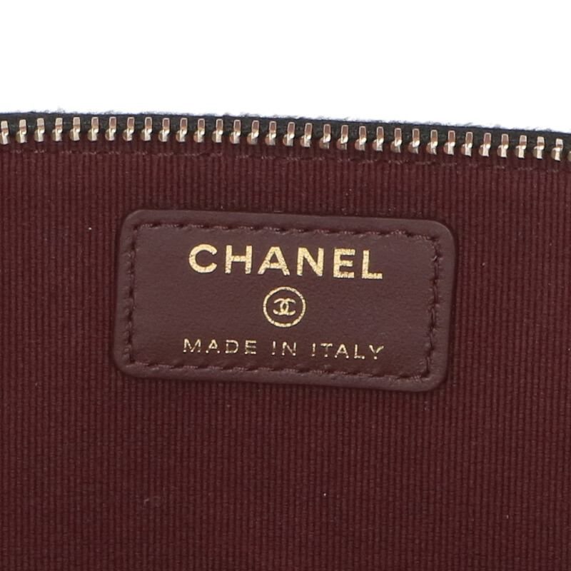 Chanel Ap4434 Caviar Skin Chain Shoulder Phone Pouch Ladies