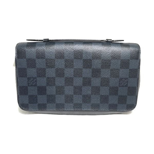 Louis Vuitton N41590 Damier Cobalt Wallet Zippy XL Second Bag