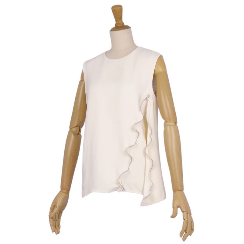 Celine Shirt Phoebe Period Blouse Sleeveless Sil