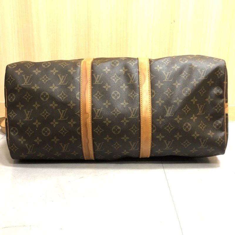 Louis Vuiiton Louis Vuitton Monogram Keepall 50 Bandouliere M41416 Boston Bag