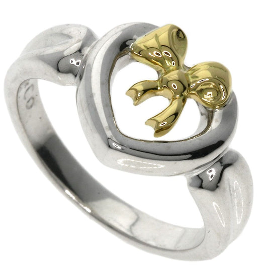 Tiffany & Co. Heart Ribbon Ring 18K Yellow Gold
