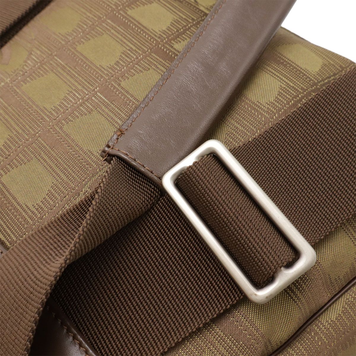 Chanel New Travel Line Backpack Sac Backpack Shoulder Bag 2WAY Nylon Jacquard