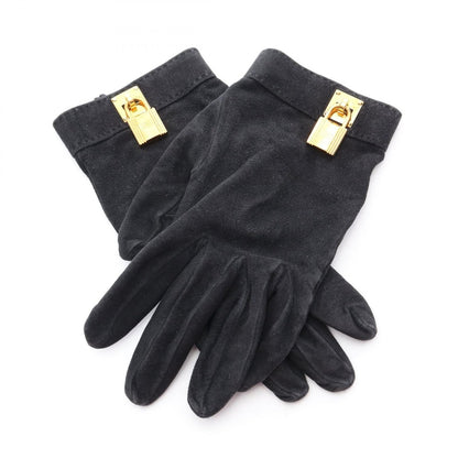 Hermes Gloves Kelly Suede