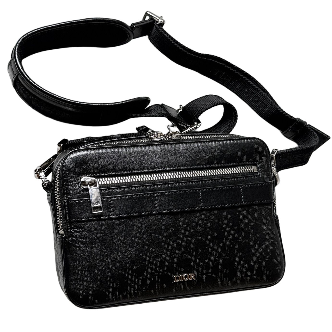 Dior Safari lanine leather Shoulder Bag