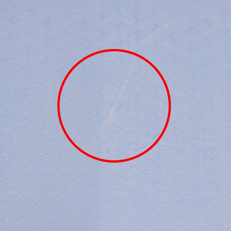 Hermes Jacquard H Handkerchief Set Of 2 Cotton Gray/light Blue Men's Handkerchie