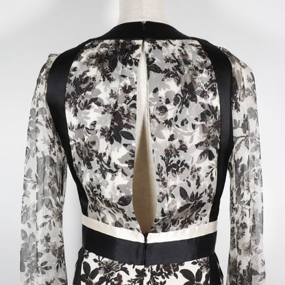 Balenciaga Silk White/black Women's Dress