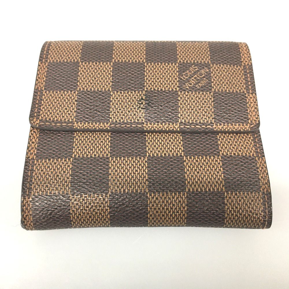 Louis Vuitton Damier Portomonebier Cult Credit W Hook Wallet Trifold N61652