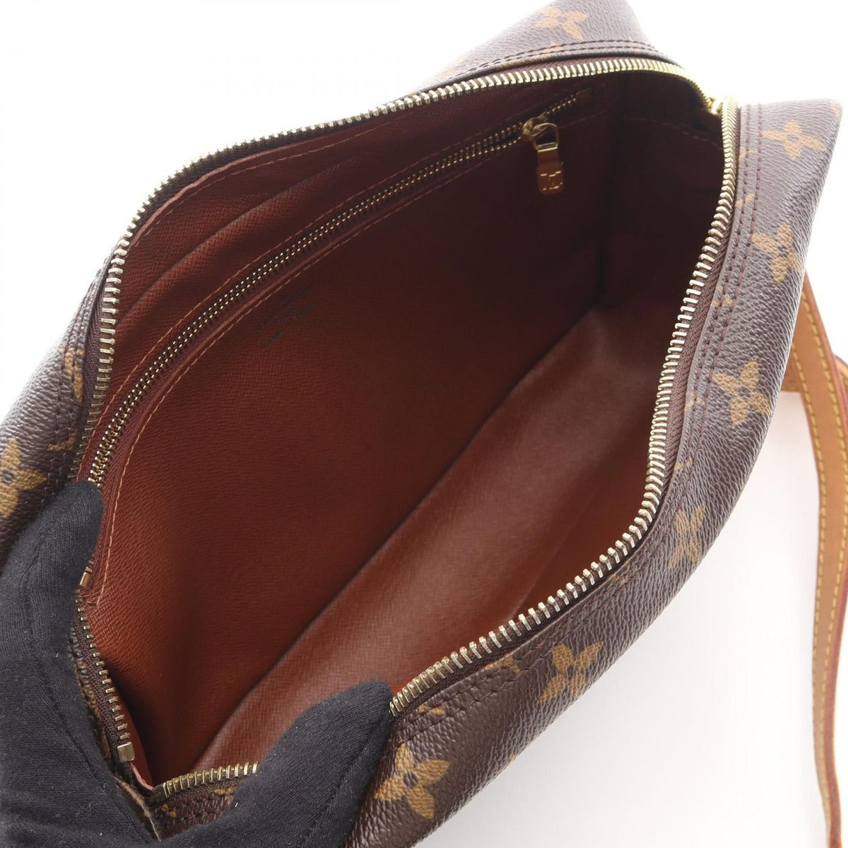 Louis Vuitton Shoulder Bag Trocadero 27 Canvas Leather — view 3