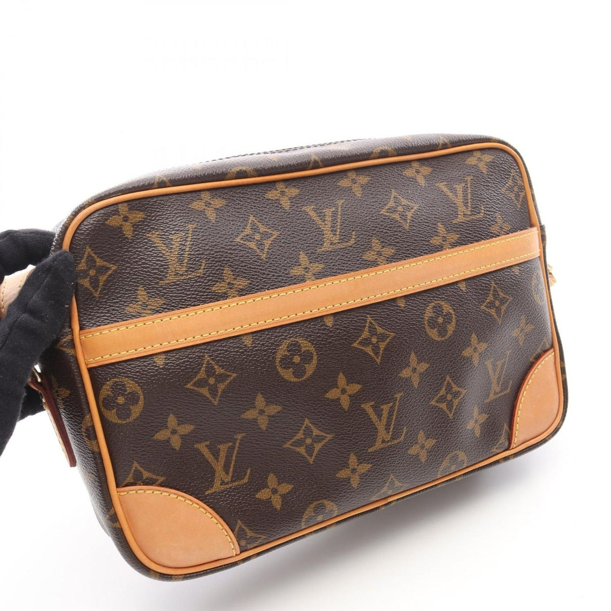 Louis Vuitton Shoulder Bag Trocadero 27 Canvas Leather — view 9
