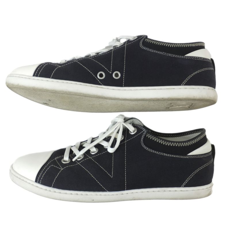Louis Vuitton Low Cut Sneakers - Navy - Size 7 26.0cm (10.24in) White