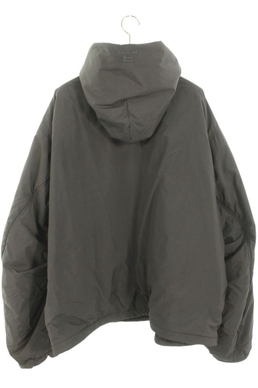 Balenciaga 720164 Tno45 Nylon Padded Hoodie Blouson Men's 3