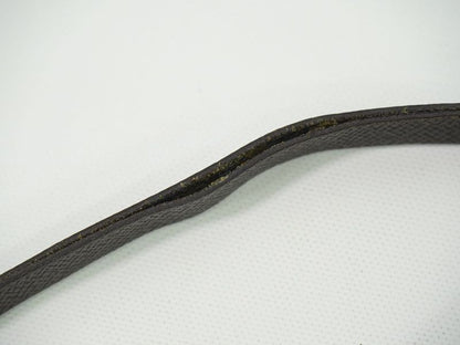 Authentic Louis Vuitton LV Trousse Makeup Damier Ebène Accessory Pouch Handbag