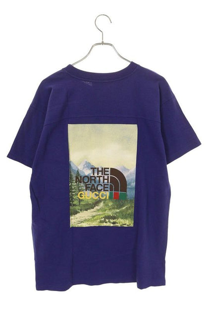 Gucci X The North Face 671443 Xjdrb Graphic Logo Print T-shirt Men's S