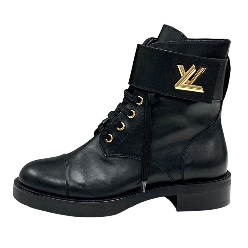Louis Vuitton LV Wonderland Line Short Boots Ankle Boots Lace Up Lvhardware
