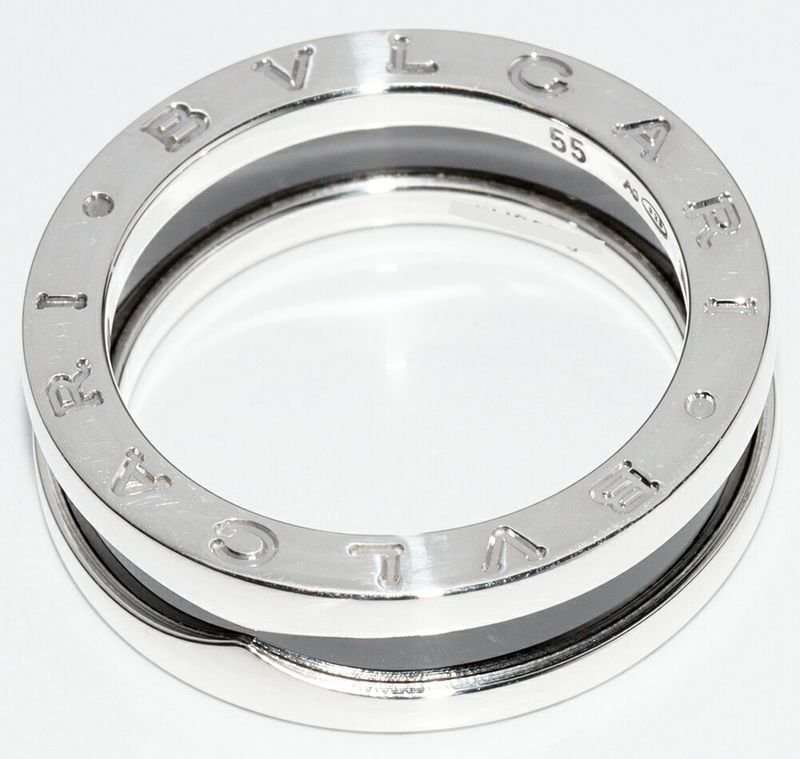 Bulgari Ring Svx Black Ceramic Save The Children Ring Bzero1 Ring 346106
