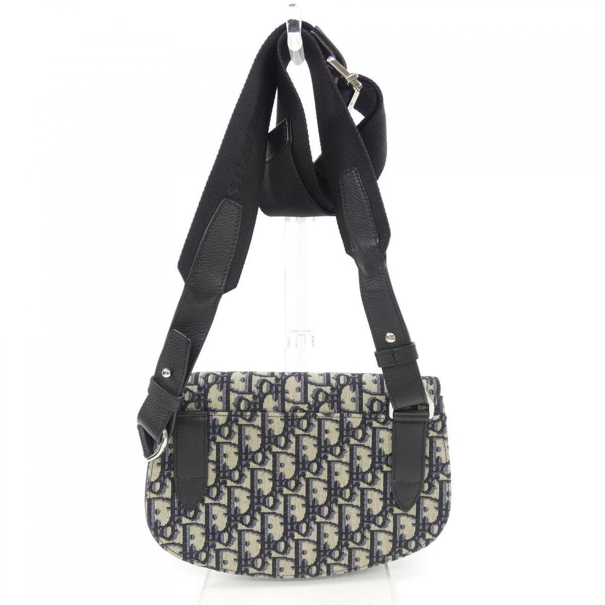 Dior Blue Jacquard Bag — view 3