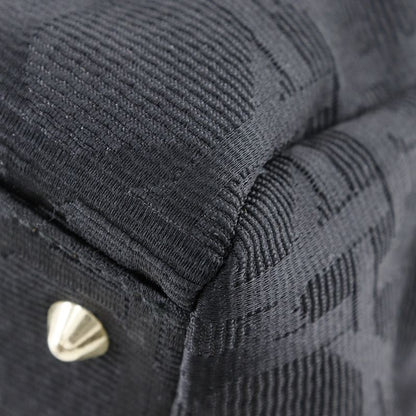 Dior Christian Dior Cannage Jca449449 Nylon Canvas Black Ladies Tote Bag