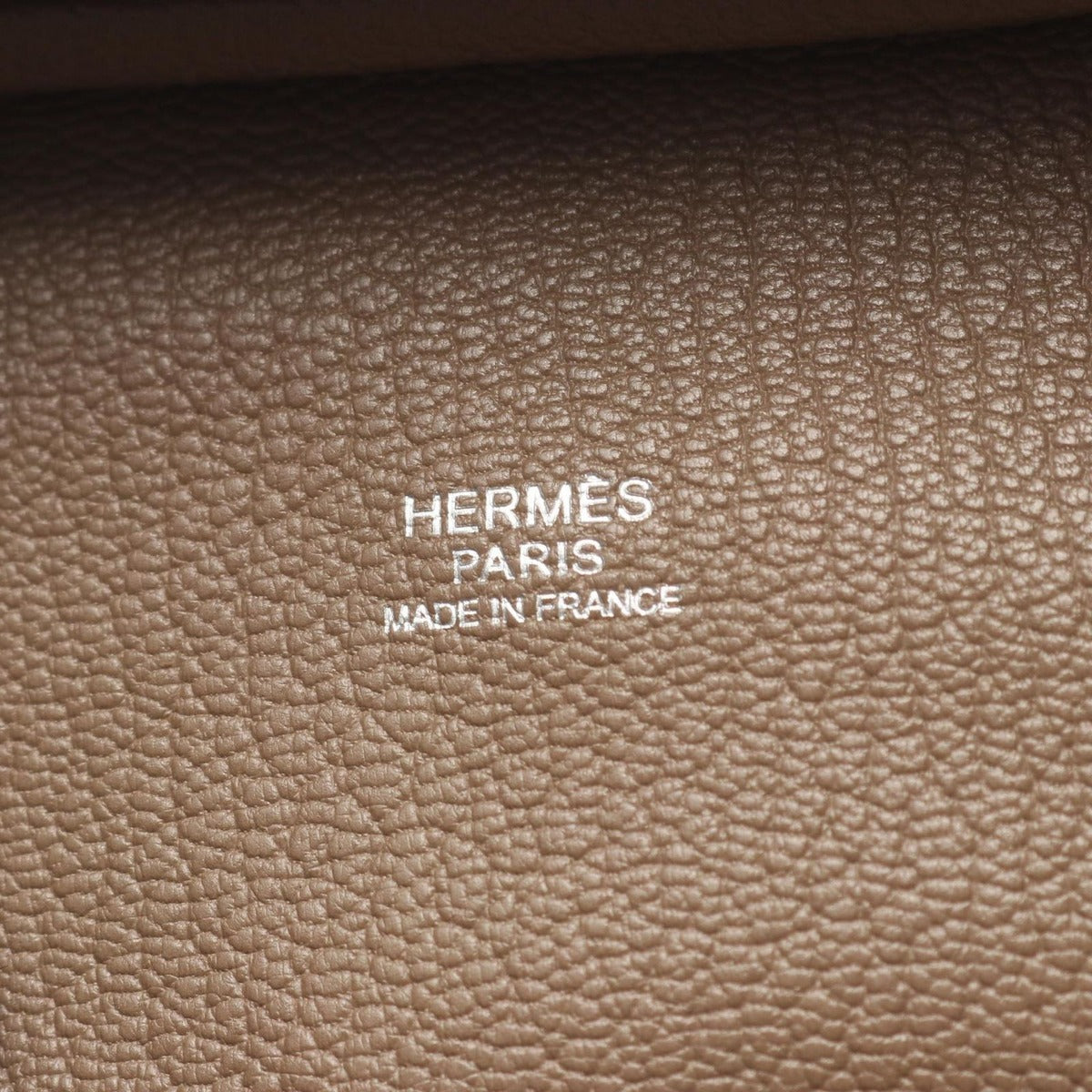Hermes Handbag Omnibus PM Etoupe Leather — view 4