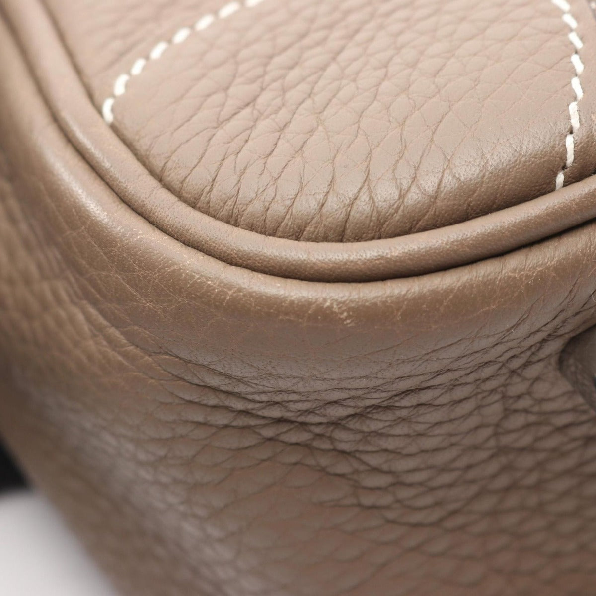 Hermes Handbag Omnibus PM Etoupe Leather — view 6