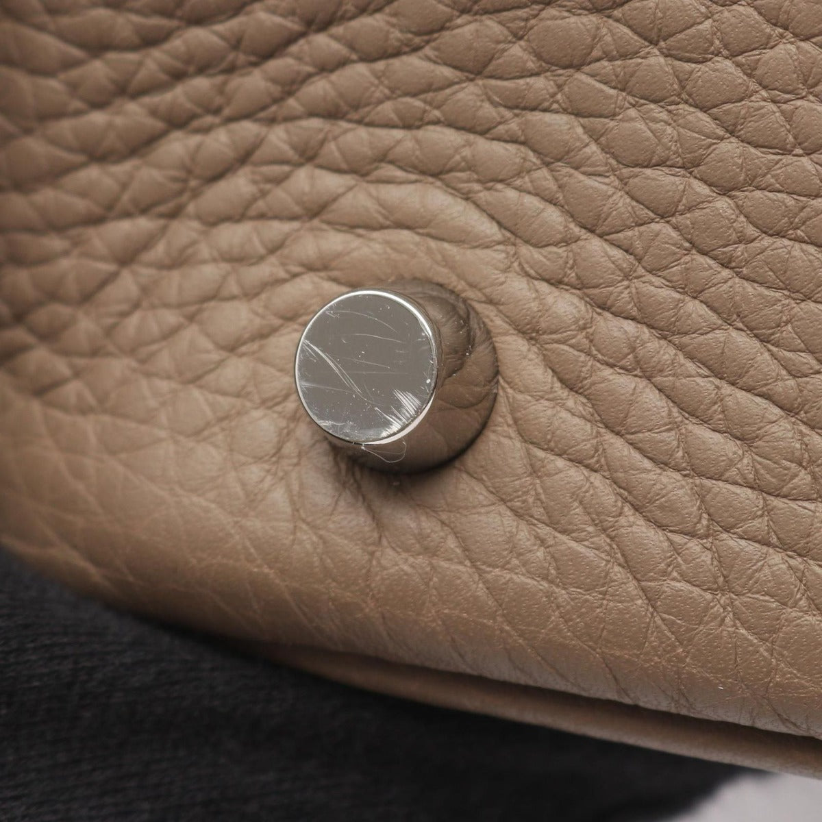 Hermes Handbag Omnibus PM Etoupe Leather — view 7