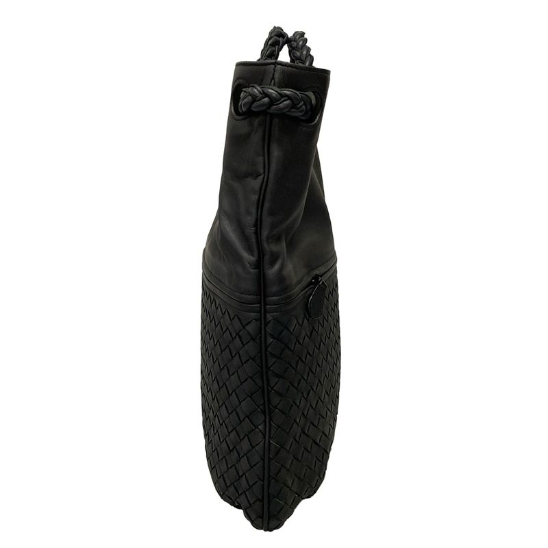 Bottega Veneta Julie Tote Bag Black Leather