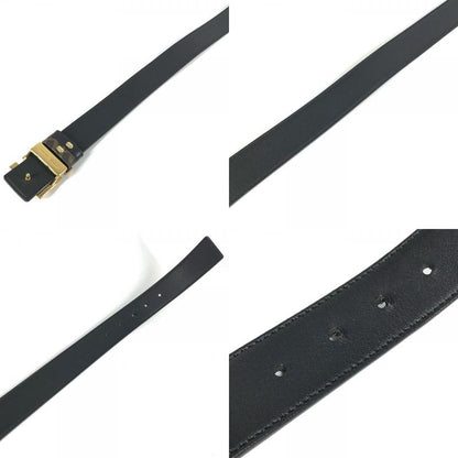 Fendi Belt Zucca Logo Leather Brown