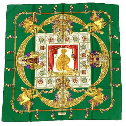 Hermes Carre 90 Scarf Hommage A Charles Garnier Sha Lou Tribute To