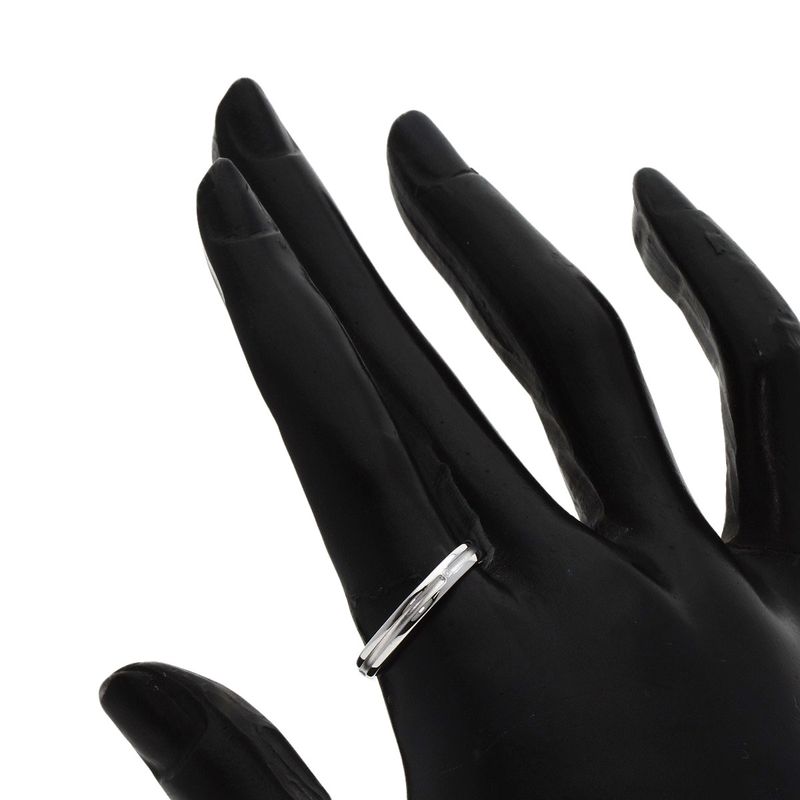 Hermes Ariane #57 Ring 18K White Gold Ladies