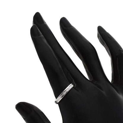 Hermes Ariane #57 Ring 18K White Gold Ladies