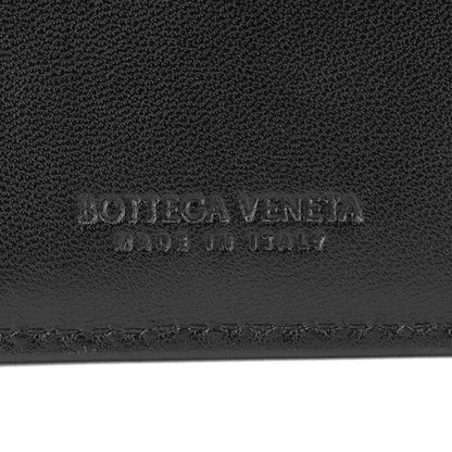 Bottega Veneta Cles Zit Card Case Black