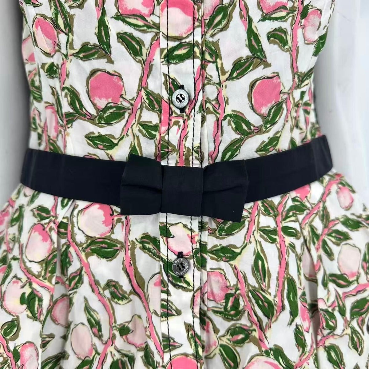 Louis Vuitton Set Top Scarf Floral Pattern — view 4