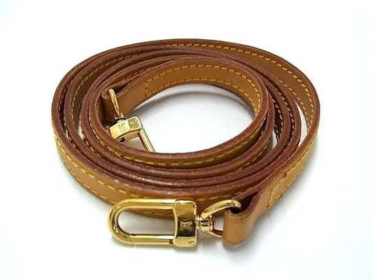 Louis Vuitton Leather Crossbody Shoulder Strap For Bag Shoulder Strap Brown