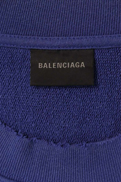 Balenciaga 720428 Tnve8 Logo-printed Crushed Sweatshirt Men's 3