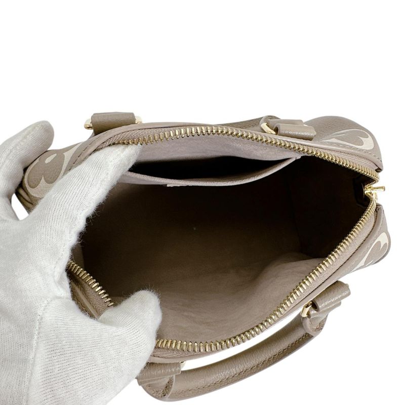 Louis Vuitton M46575 Monogram Empreinte Shoulder Bag Speedy ・bandrière 20