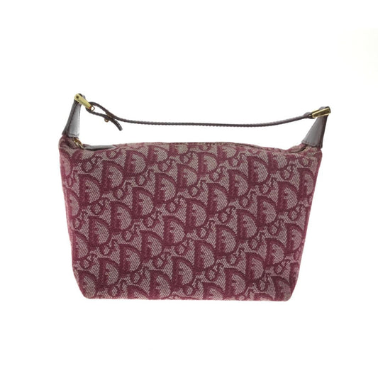 Christian Dior Handbag Cm0093 Trotter Pattern Bordeaux