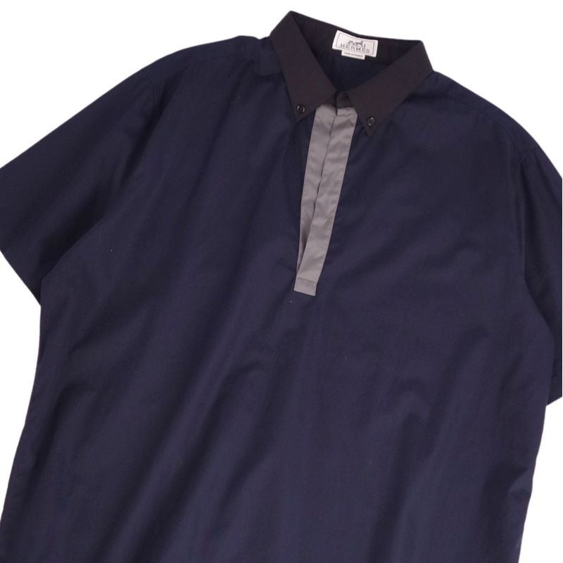Hermes Shirt Skipper Short Sleeves Cot — view 2