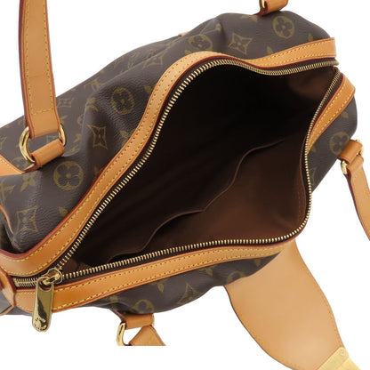 Louis Vuitton Stresa PM Brown Gold Monogram Canvas Shoulder Bag — view 5