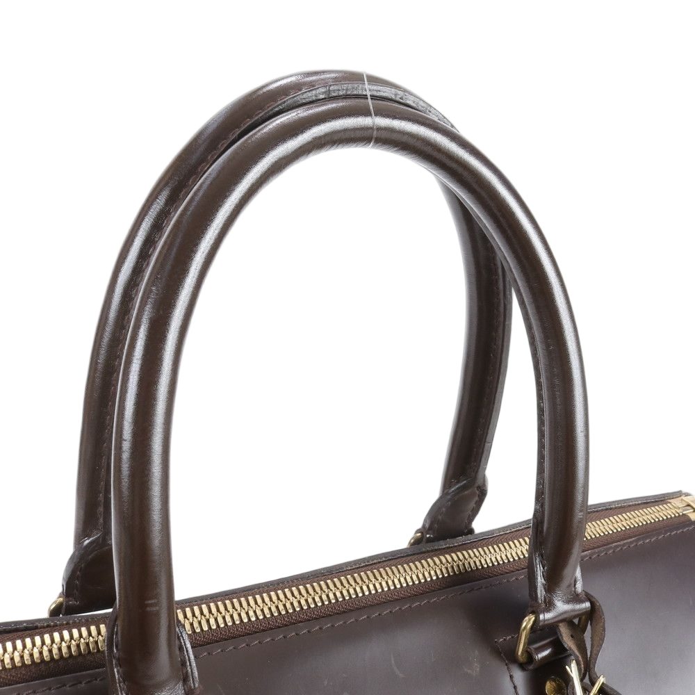 Louis Vuitton Damier Greenwich PM Leather Boston Bag Business Travel Tote Rne — view 2