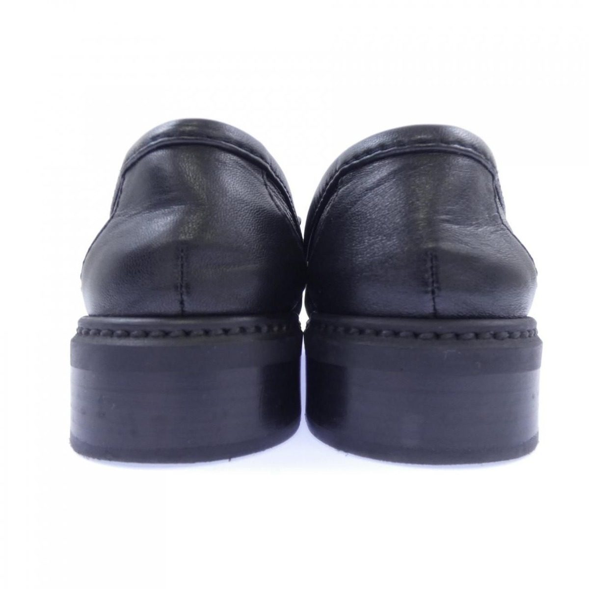 Chanel Turnlock Moccasins Loafers Black — view 5