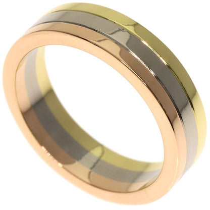 Cartier Three Color 48 Ring 18K Yellow Gold White Pink