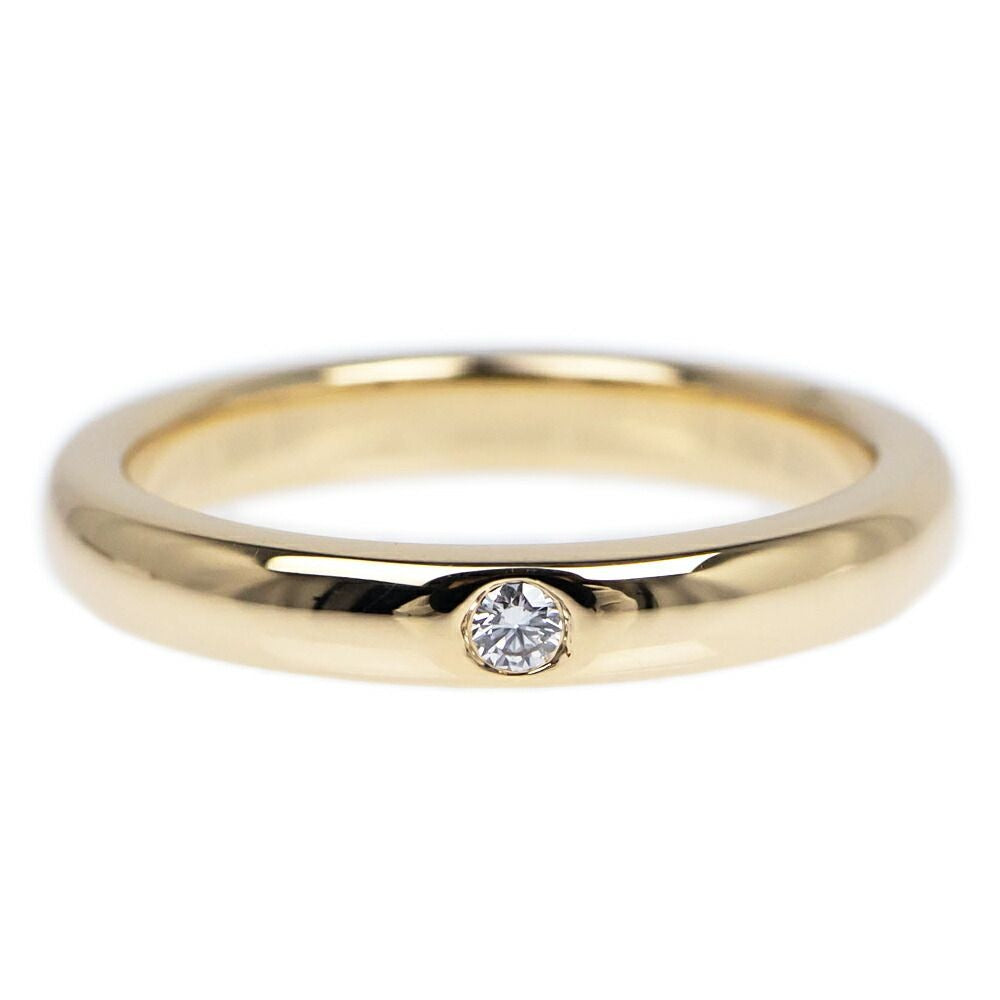 Tiffany & Co Stacking Band Ring 18K Diamond