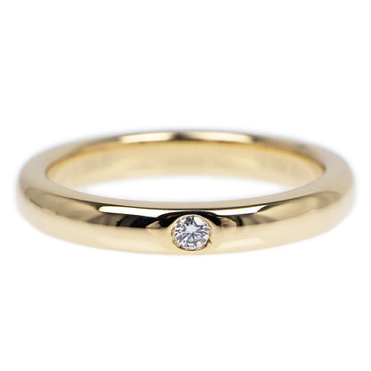 Tiffany & Co Stacking Band Ring 18K Diamond