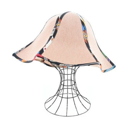 Hermes Hat Cotton Orange