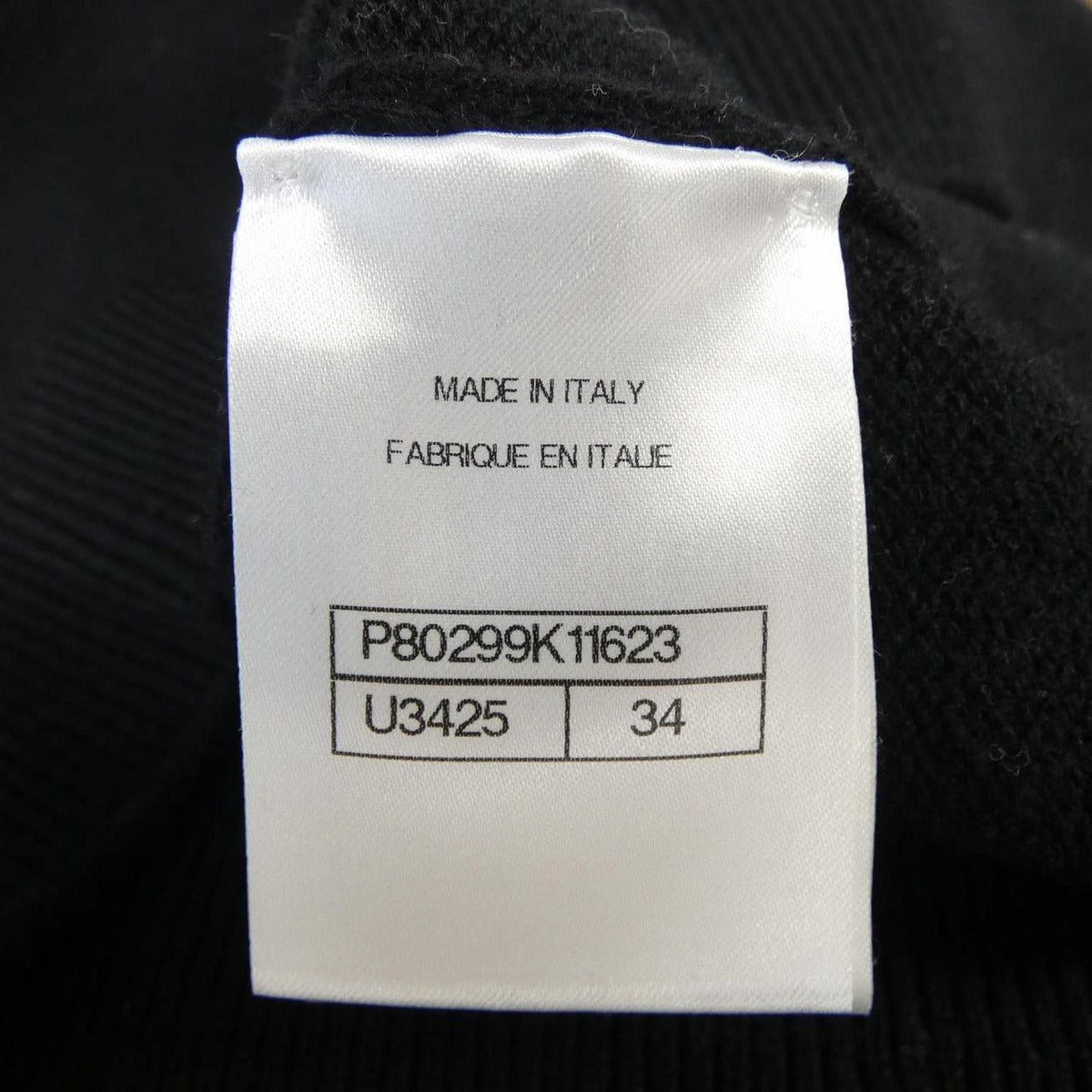 Chanel Knit Top Cashmere Black Translucency — view 4
