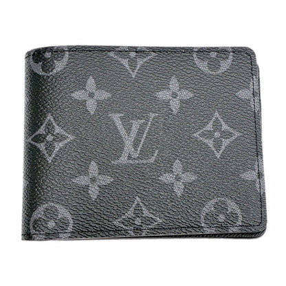 Louis Vuitton Portefeuille Multiple Monogram Eclipse Bifold Wallet Black