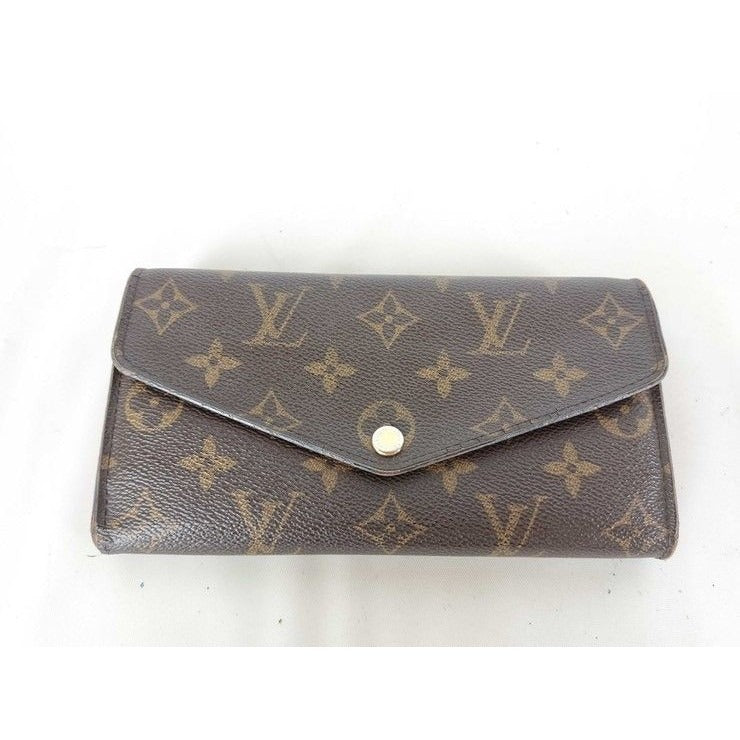 Louis Vuitton Wallet Portefeuille Sarah Brown Coquelicot Monogram X