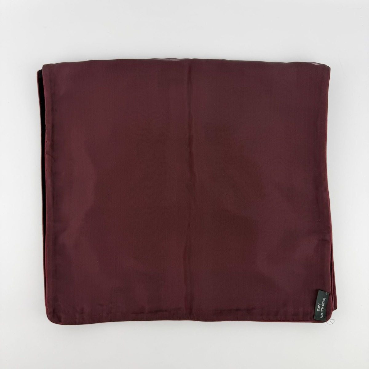 Louis Vuitton Echarpe Velvet Shawl Rayon Silk Gold Vintage Scarf — view 7